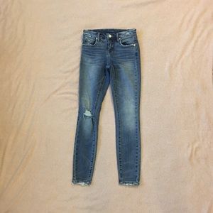 BLANKNYC mid-rise skinny jeans, soft and stretchy